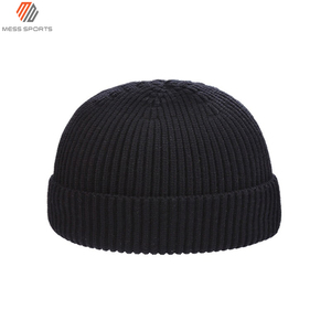 Chapeaux en tricot à logo privé MESS SPORTS, design OEM tendance, 100% acrylique, unisexe, streetwear, sport, hiver - Product Image 5