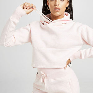 Sweat-shirt à capuche court de meilleure qualité pour femme, pull-over à rayures, à vendre - Product Image 3