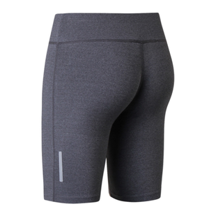 Pantalones cortos deportivos de compresión para mujer, Shorts transpirables suaves para gimnasio, entrenamiento, correr, con estampados personalizados - Product Image 2