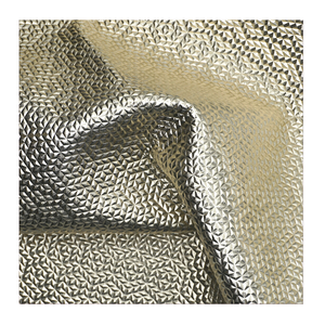 Cuero Genuino de Primera Calidad de Vaca Italiana, Ignífugo, Ecológico, con Grabado Geométrico Tipo Cristal para Decoración del Hogar y Tapicería - Product Image 2