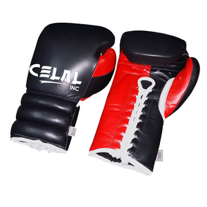 Guantes de boxeo con Logo personalizado, guantes de boxeo de cuero Original, bajo pedido mínimo, Unisex - Product Image 2