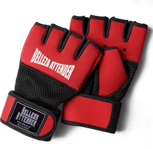 Boxing Hand Wraps Bandages MMA Muay Thai Inner Gloves Mitts Fist Protector Thumb Loop Martial ArtsネオプレンGel手袋