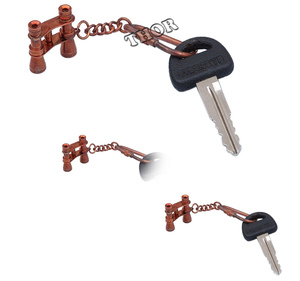 Llavero binocular de cobre náutico, Diseño Marítimo de marinero de latón para llaves de coche y bicicleta para el hogar, regalo de Navidad - Product Image 5