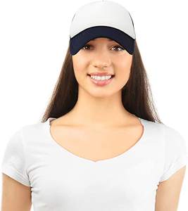 Casquette de baseball en maille réglable pour femme 100% polyester avec logo personnalisé - Product Image 5