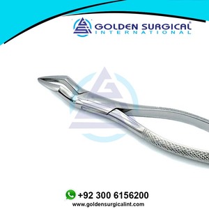 Forceps d'extraction dentaire GOLDEN Incisor en acier inoxydable, instruments dentaires équins, pince à dents pour chevaux GSIB-100220 - Product Image 3
