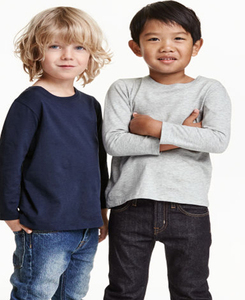 เสื้อยืดเปล่าสำหรับผู้ชาย,เสื้อยืดผ้าฝ้ายธรรมดาพิมพ์ลายเองได้100 - Product Image 1