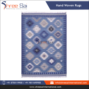 Nueva Llegada de Alfombras Tejidas a Mano de Algodón 100% de Fabricante Indio, las Más Vendidas, para Interiores - Product Image 2