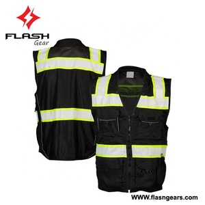 Chaleco de Seguridad de Tráfico Hi Vis para hombre, chaleco reflectante alto para ropa de trabajo, ropa de seguridad protectora - Product Image 2