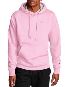 เสื้อฮู้ดลำลองแบบสวมศีรษะสำหรับผู้ชายเสื้อมีฮู้ดแบบลำลองสีชมพูคลาสสิกสำหรับสุภาพบุรุษเสื้อกันหนาวแบบสวมหัวมีฮู้ดขนาดใหญ่พิเศษมีลายนูนขนาด XXL - Product Image 2