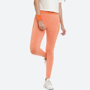 High Quality Custom Logo Fitness Yoga <b>Tight</b> Leggings Pants Comfortable High Waist Yoga Leggings V-Shape Tummy Control Legging - Product Image 5