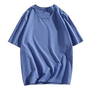 เสื้อยืดสีดำล้วนพิมพ์โลโก้สำหรับผู้ชายเสื้อเจอร์ซีย์ใส่ได้ทั้งชายและหญิงขนาดใหญ่พิเศษสำหรับ100% - Product Image 1