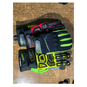 Gants de protection contre les chocs avec logo personnalisé Gants de construction antivibrations en cuir de chèvre pour adultes - Product Image 1