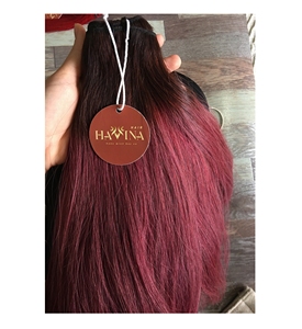 ขายส่งผมต่อแท้สีแดงบรอนซ์ธรรมชาติ ปี 2026 ขายดี 100% ผมเวอร์จินไม่ผ่านการแปรรูป จัดเรียงเกล็ดผมอย่างสมบูรณ์แบบ ขายส่ง - Product Image 4