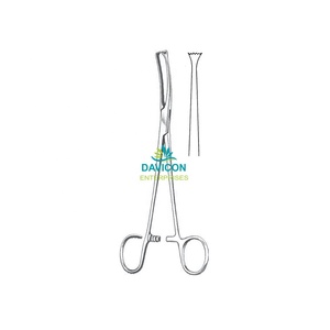 Forceps à tonsilles en acier inoxydable chirurgical de haute qualité 19 cm - Product Image 1