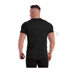 Chemise à manches courtes et col rond pour hommes, tissu imprimé OEM, drifit, osier, vente en gros, - Product Image 3