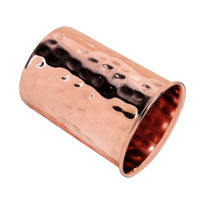 Verre en cuivre pur de meilleure qualité pour boire ensemble de verres à boire en cuivre traditionnel à usage général fabriqué en Inde - Product Image 1