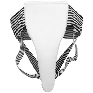 Protector de ingle de cuero y PU para mujer al por mayor para entrenamiento de boxeo con logotipo personalizado - Product Image 1