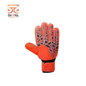 Gants de gardien de but professionnels pour jeunes et adultes Gants de sport en cuir respirants brodés personnalisés Gardiens de but de football OEM - Product Image 5