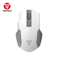 Fantech WG11 Mouse Optik Nirkabel, Mouse Gaming 2.4G Power Saver Nirkabel