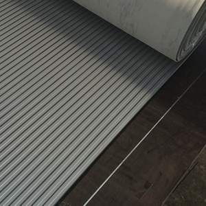 Suelo de Goma Antideslizante de Tipo Rollo para el Hogar, de 3 mm de Grosor, con Nervaduras Anchas - Product Image 4