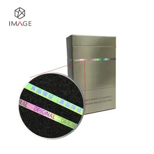 Cigarette Packaging Anti-counterfeiting Hologram Tear Tape for Easy Open
