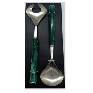 Cubiertos de acero inoxidable con resina, juego de cubiertos de nuevo diseño para uso doméstico, juego de cubiertos, cubiertos de viaje, recién llegados - Product Image 3