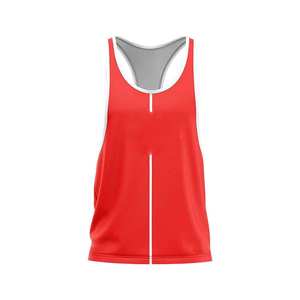 High Quality Men's Casual Exercise Quick Dry Fitness Stringer Singlet With Custom Logo Print Excellent Material Tank Top for Men - Product Image 1