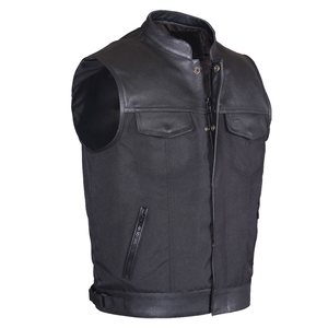 Veste en jean à carreaux en cuir respirante pour hommes grande taille en gros Vente chaude Logo de couleur personnalisé Coupe-vent Imperméable - Product Image 2