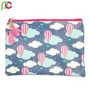 Organizador de cosméticos de viaje ecológico de moda, bolsa de maquillaje multiusos promocional personalizada, bolsas de viaje de lona para mujer - Product Image 6