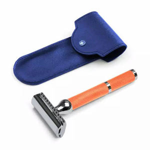 ODM Bajo MOQ Maquinillas de Afeitar de Seguridad de Acero Inoxidable para Uso Personal, Depilación de Todo Tipo de Vello, Totalmente Metálicas para Hombres o Mujeres, Maquinilla de Afeitar de Seguridad China - Product Image 3