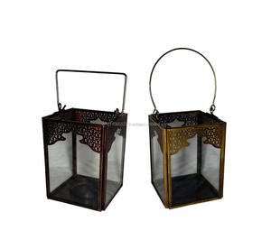 Best Quality <b>Moroccan</b> <b>Lantern</b> Metal Candle Holder for Home and Garden Customized Logo for Christmas Decor - Product Image 2