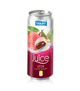 Bebida Refrescante de Lichi en Lata Delgada de Aluminio NFC de 250 ml, Alta Calidad al por Mayor, Zumo de Fruta Natural Recién Exprimido con Sabor a Vegetales, OEM - Product Image 3