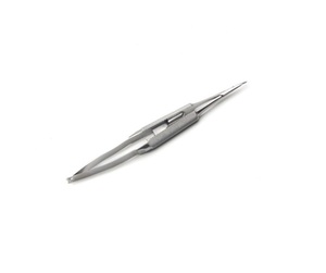 Sarairis — porte-aiguille 11.5 cm incurvé, en acier inoxydable, de qualité allemande - Product Image 3