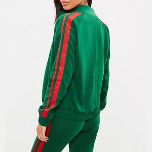 Lettre personnalisée brodée polaire épaisse lâche décontracté goutte épaule femmes ensemble de survêtement à capuche survêtement pour l'hiver - Product Image 5