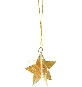 PREMIUM QUALITY 3D DESIGN <b>SMALL</b> METAL STAR CHRISTMAS HANGING <b>ORNAMENT</b> TREE DECORATION <b>ORNAMENT</b> STAR DESIGN - Product Image 1