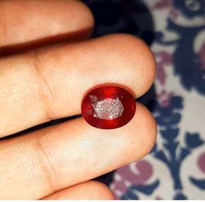 A One Quality <b>Ruby</b> Rose Cut Loose Gemstone Natural Stone for Wedding Jewelry - Product Image 1
