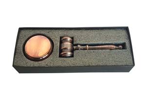 Martillo antiguo de ley para estudiantes, martillo único hecho a mano, nuevo martillo de Metal y bloque de cobre, arte popular, decoración del hogar, amor, 200 - Product Image 4