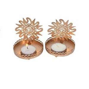 Elegant Iron <b>Tea</b> Light Holder Handmade Metal Candle <b>Stand</b> Christmas Home Décor Quality Candleholder - Product Image 5