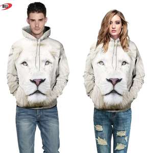 Sweat à capuche à sublimation pour hommes, vêtements de sport d'hiver, sweats à capuche 100% tissu en polyester avec logo personnalisé pour hommes et femmes - Product Image 2