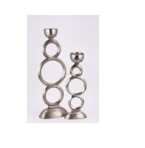 Candelabro de diseño personalizado, soporte de vela de decoración de Metal sólido, otro soporte de vela brillante, linterna para interior y exterior - Product Image 1