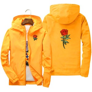 Pakistan Fabrication Haute Qualité Casual Wear Broderie Coupe-Vent Veste Respirante Pour Hommes - Product Image 1