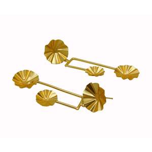 Pendientes de latón hechos a mano para niñas y mujeres - Product Image 2