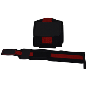 Calidad profesional 18 \ "Grado de competencia Levantamiento de pesas Muñequeras Material de tela con soporte pesado - Product Image 1