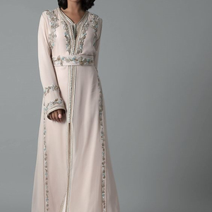 --STUNNING--CAFTAN Dress with BEAUTIFUL Embellished in Crystal glass beads stone work--FOR--PARTY-WEAR & Wedding--2021 - Product Image 1