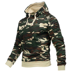 Ropa de calle de alta calidad, sudaderas con capucha de camuflaje personalizadas, recién llegado, ropa de invierno, Jersey cálido con capucha para hombres - Product Image 2