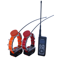 Collier GPS étanche pour 2 chiens pour la chasse sans carte SIM GPS-25002-PRO
