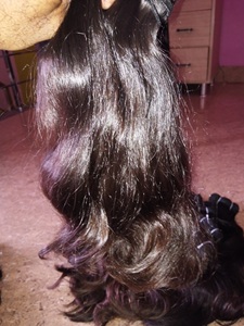 Extensiones de cabello Remy indio virgen de alta calidad Premium Tipo de cabello humano Premium - Product Image 6