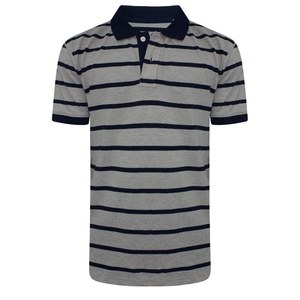 Camisetas Polo superventas Diseño informal de manga corta Tela de punto transpirable Opción de talla grande Característica en blanco - Product Image 1