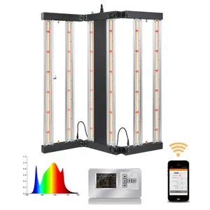 Shenzhen high quality complete spectrum 380-800nm wavelength 800w 600 watt led grow lights