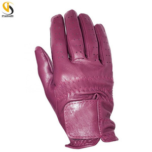 ถุงมือขี่ม้าแบบมืออาชีพ OEM ผลิตตามสั่ง โลโก้และสีตามต้องการ สำหรับทุกเพศ ฤดูหนาว หนังคุณภาพสูง - Product Image 6